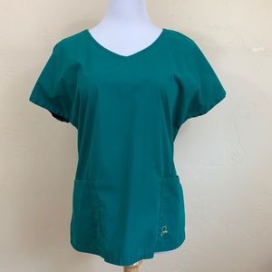 Jaanuu Green Scrubs Women’s Size M